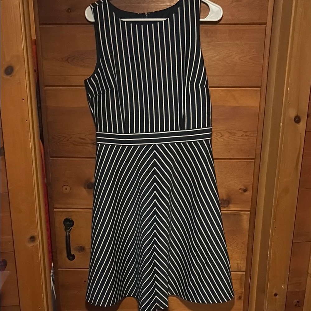 Ann Taylor Striped Dress